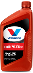 Valvoline High Mileage Motor Oil
